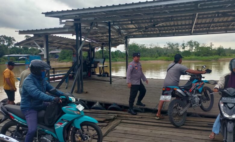 Polsek Kurun Intensifkan Patroli di Objek Vital dan Pusat Keramaian untuk Jaga Kamtibmas