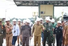 Pj. Bupati Barito Utara Tinjau Proses Produksi di PT. Perkasa Sawit Permai