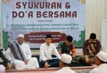 125 Jamaah Haji Barito Utara Tergabung dalam Kloter 5 dan 6