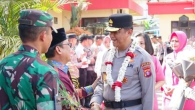 Pj Bupati Barito Utara Sambut Kunjungan Kapolda Kalteng
