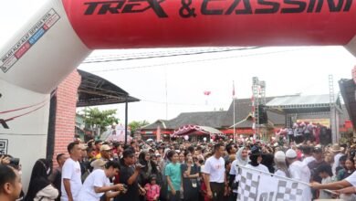 Ribuan Warga Ikuti Jalan Sehat Polres Barito Utara Peringati Hari Bhayangkara