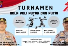 Meriahkan Hari Bhayangkara ke-79, Polres Gunung Mas Gelar Turnamen Voli, Hadiah Puluhan Juta Disiapkan
