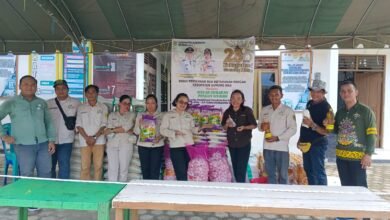 Gerakan Pangan Murah DPKP Gumas Diserbu Warga Tewah, Harga Lebih Murah dari Pasaran
