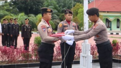 Kapolres Gunung Mas: Personel Polri Harus Jadi Teladan dalam Mengamalkan Nilai Luhur Pancasila