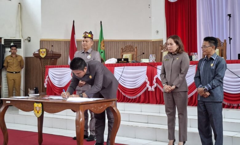 Rapat Paripurna DPRD Gunung Mas Fokuskan Pembahasan Rancangan Akhir RPJMD
