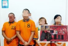 Empat Orang Ditangkap Kasus Narkoba di Barito Utara, Termasuk Wanita Muda dan PNS