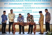 Jamkrindo dan BPD Kalbar Teken Kerja Sama Penjaminan Bank Garansi dan Kredit Konstruksi