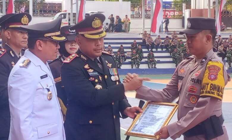 Hari Bhayangkara ke-79, AIPDA Rahmat Kurniawan Terima Penghargaan Ketahanan Pangan