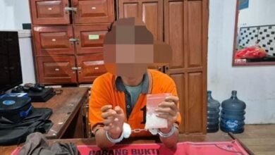 Polisi Gagalkan Transaksi Tengah Malam, Sabu 54,80 Gram Gagal Edar di Barito Utara