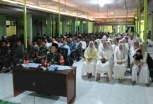 Peringati 1 Muharam 1447 H, Kodim 1013/Mtw Doa Bersama dan Tausiah Virtual