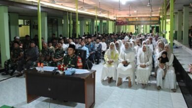Peringati 1 Muharam 1447 H, Kodim 1013/Mtw Doa Bersama dan Tausiah Virtual