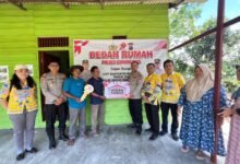 Polres Gunung Mas dan Dinas PU Wujudkan Hunian Layak bagi Warga Kurang Mampu