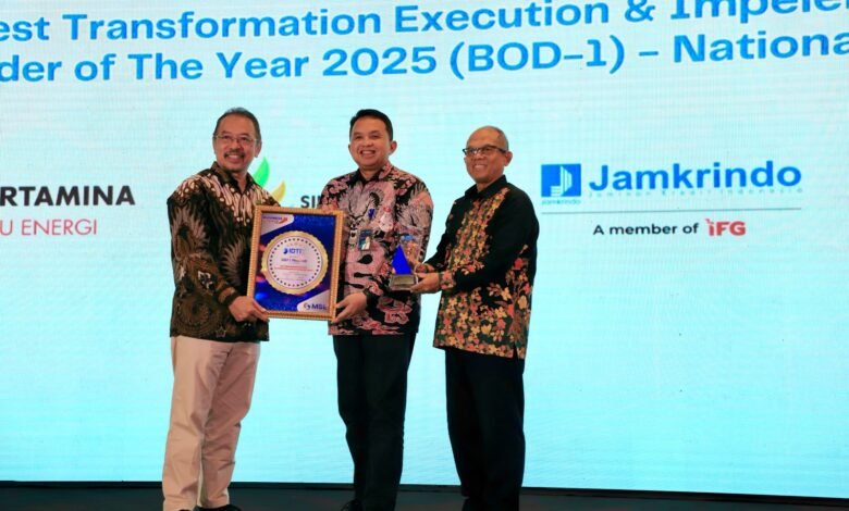 Jamkrindo Borong Penghargaan di Ajang Indonesia Digital Technology and Innovation Award 2025