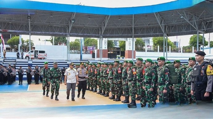 Apel Gelar Pasukan PSU Pilkada Barito Utara, Ini Arahan Pj Bupati Apel Gelar Pasukan PSU Pilkada Barito Utara, Ini Arahan Pj Bupati