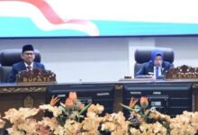 Pemkab Barito Utara Ikuti Pidato Kenegaraan Presiden di DPRD