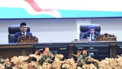 Pemkab Barito Utara Ikuti Pidato Kenegaraan Presiden di DPRD
