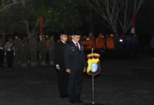 Pj Bupati Barito Utara Pimpin Apel Kehormatan dan Renungan Suci di TMP Dharma Persada