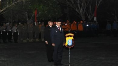 Pj Bupati Barito Utara Pimpin Apel Kehormatan dan Renungan Suci di TMP Dharma Persada