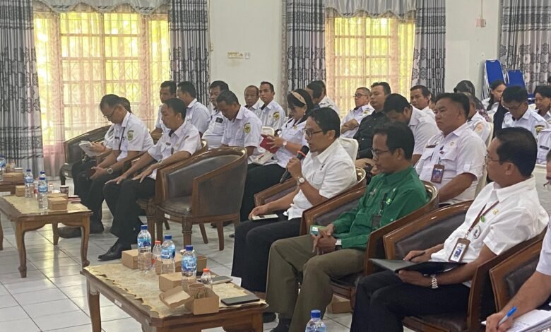 Dukung Ketahanan Pangan, Kantor Pertanahan Gumas Kawal Program Cetak Sawah