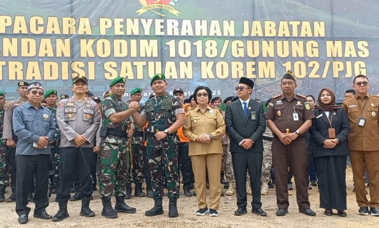 DPRD Gunung Mas Apresiasi Kehadiran Kodim, Dorong Stabilitas dan Pembangunan