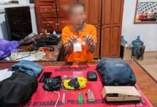 Kakek 50 Tahun Ditangkap Bawa Satu Ons Lebih Sabu