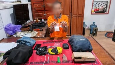 Kakek 50 Tahun Ditangkap Bawa Satu Ons Lebih Sabu