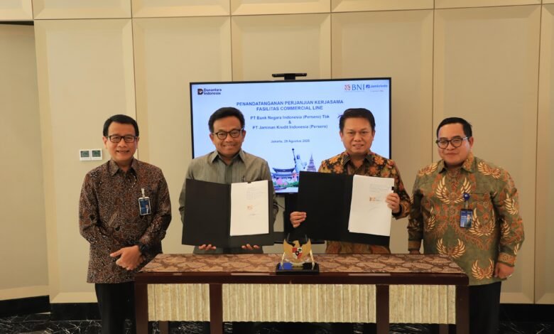 Jamkrindo dan BNI Tanda Tangani Perjanjian Kerja Sama Penjaminan Bank Garansi Jamkrindo dan BNI Tanda Tangani Perjanjian Kerja Sama Penjaminan Bank Garansi