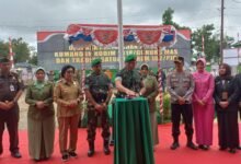 Kodim Baru Resmi Berdiri, Jabatan Dandim Pertama Diemban Letkol Inf Akhmad Rahmatullah