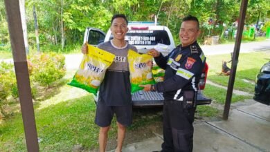 Polres Gunung Mas Kerahkan Lima Satuan, Tiga Ton Beras Murah Ludes di Dua Kecamatan