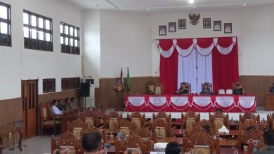 DPRD Gunung Mas Gelar Tiga Rapat Paripurna Terkait Perubahan APBD