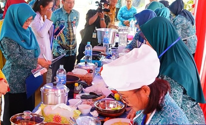 Lomba Masak Serba Ikan Meriahkan Hari Jadi ke-75 Barito Utara