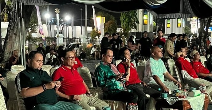 Pemkab Barito Utara Gelar Nobar Final Piala AFF U-23