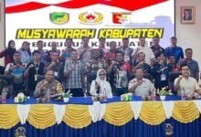 Pj Bupati Barito Utara Dorong Semangat Baru di Musda Perbakin