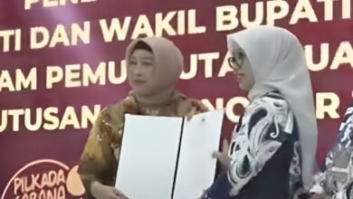 DPRD Barito Utara Terima SK Penetapan Bupati Terpilih