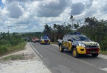 Patroli Gabungan Jaga Kamtibmas di Barito Utara