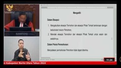 Permohonan Sengketa Pilkada Barito Utara Ditolak MK, Hasil Pilkada Dinyatakan Sah‎‎