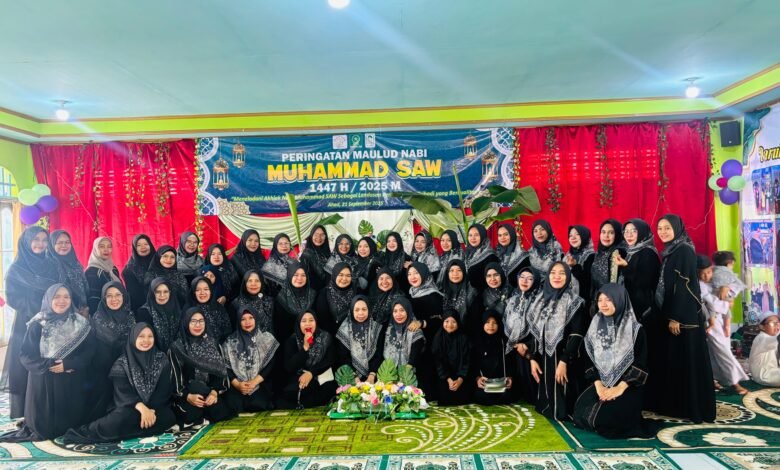 Peringatan Maulid Nabi Muhammad SAW 1447 di Barito Utara Fatayat NU ajak Teladani Akhlak Rasulullah