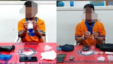 Simpan Setengah Ons Sabu, Dua Pria di Barito Utara Ditangkap