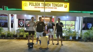 Demi Sabu, Warga Barito Utara Curi Mesin Pompa Air Masjid
