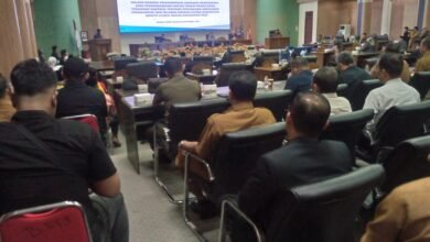 Jawaban Pemkab Atas Pandangan Umum Fraksi-fraksi DPRD Barito Utara Raperda Perubahan