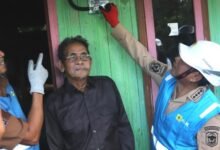 Bupati Heriyus Resmikan Penyalaan Listrik di 22 Desa di Murung Raya