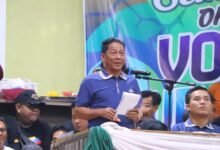 Antusiasme Warga Membludak, Bupati Janji Perluas GOR Tana Malai Tolung Lingu