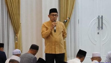 Pj. Bupati Dapatkan Dukungan Moral dari Forkopimda dalam Yasinan 7 Harian Ayahanda