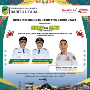 DISHUB SUKSES DILANTIK