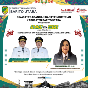 DISPERINDAG SUKSES DILANTIK