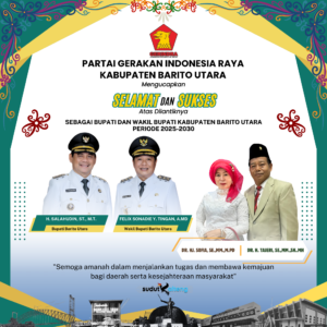 GERINDRA SUKSES DILANTIK