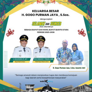 H GOGO UCAPAN SUKSES DILANTIK