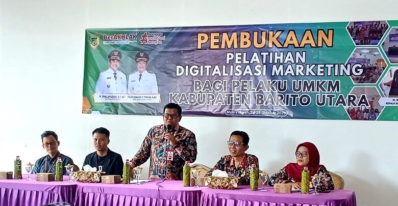 Hadapi Era Digital, Disnakertranskop UKM Barito Utara Gelar Pelatihan Digital Marketing untuk Pelaku UMKM Hadapi Era Digital, Disnakertranskop UKM Barito Utara Gelar Pelatihan Digital Marketing untuk Pelaku UMKM
