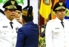Dilantik Gubernur, Shalahuddin-Felix resmi jadi Bupati dan Wabup Barito Utara