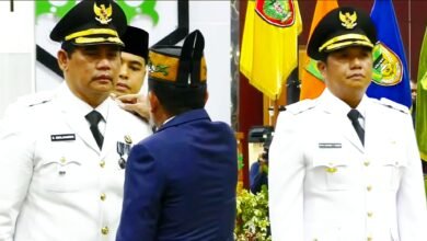 Dilantik Gubernur, Shalahuddin-Felix resmi jadi Bupati dan Wabup Barito Utara